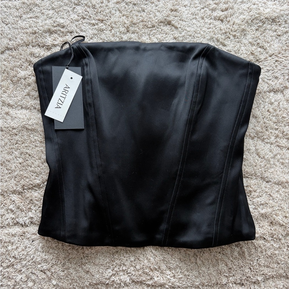 Castle Satin Bustier - Aritizia, Ten